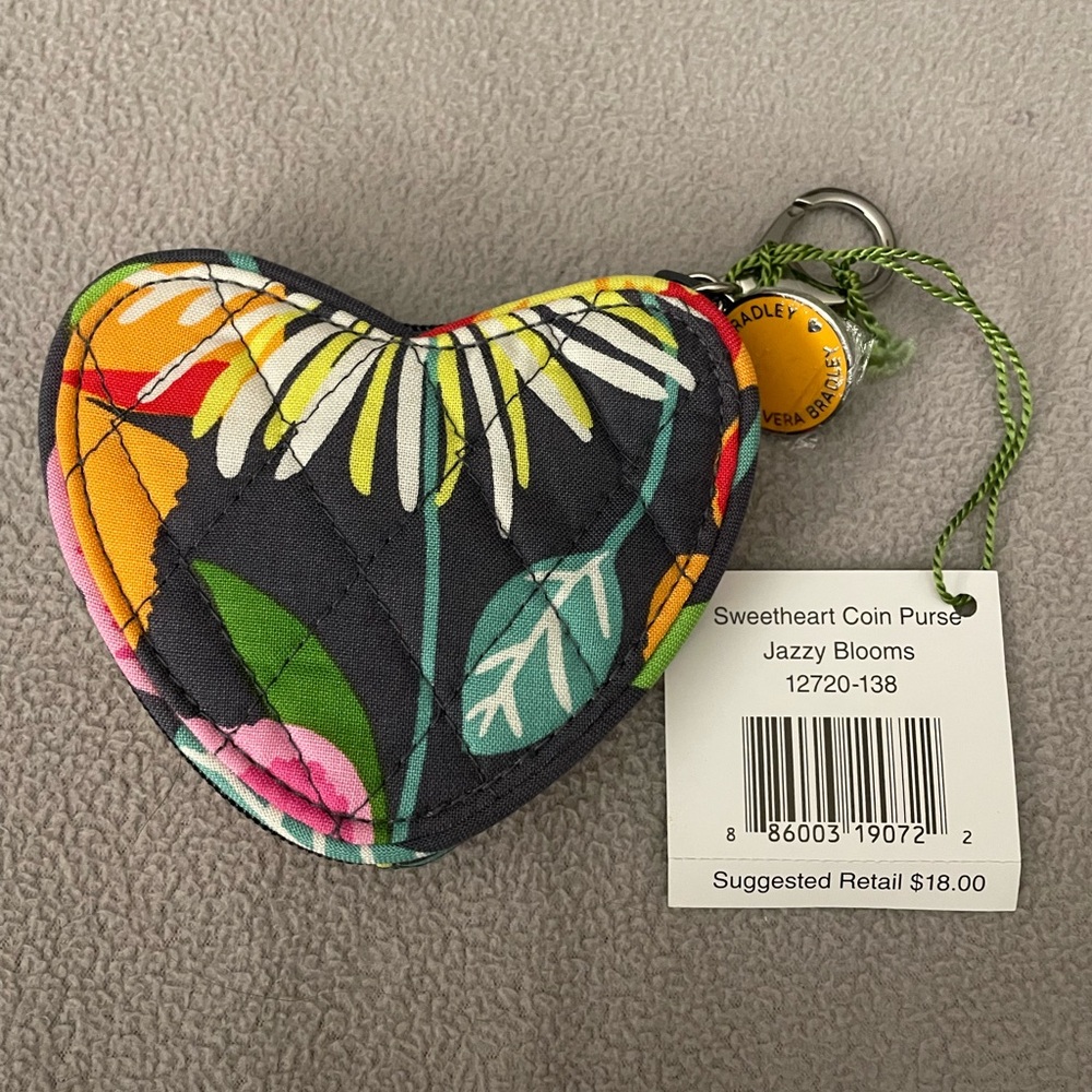 Vera Bradley Sweetheart Coin Purse